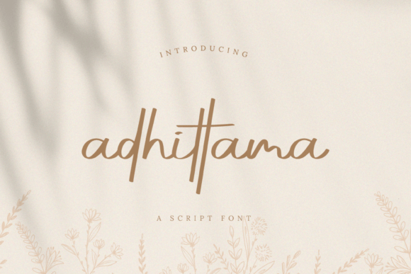 Adhittama: Where Classic Elegance Meets Modern Handwriting