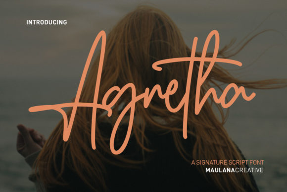 Agretha: A Script Font That Feels Like a Signature