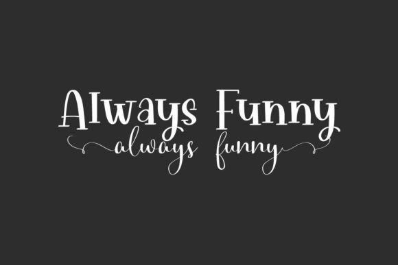 Always Funny Duo: A Playful Script & Serif Pairing