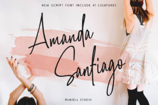 Amanda Santiago: The Script Font with a Human Touch