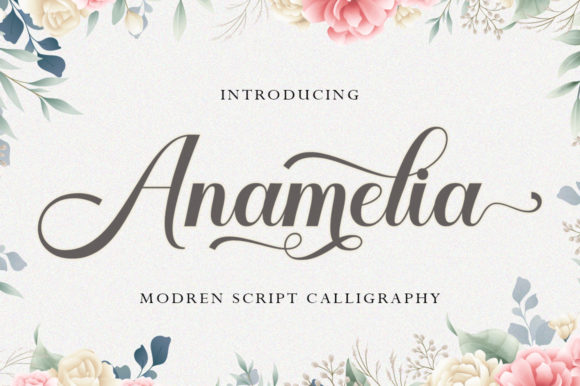 Anamelia: A Classic Calligraphy Font for Modern Elegance