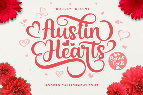 Austin Hearts: A Script Font with Romantic Flair