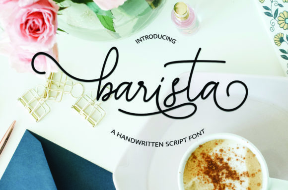 Barista Font: Elegant Script for Standout Designs
