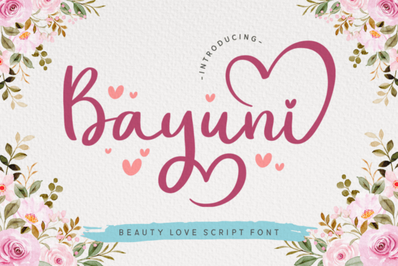 Bayuni: A Fresh Approach to Script Fonts