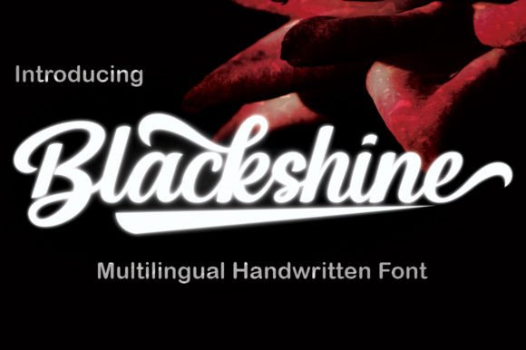 Blackshine: The Elegant Script Font for Modern Designers