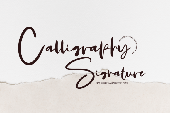 Calligraphy Signature: A Modern Script for Authentic Design