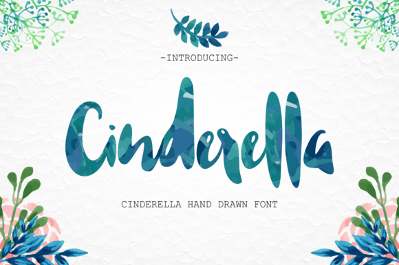 Cinderella: A Chunky Script Font with Rustic Charm