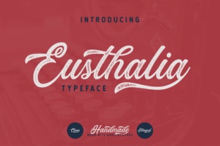 Eusthalia: The Script Font with Vintage Soul