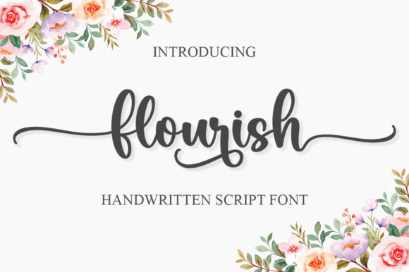Flourish: A Script Font for Timeless Elegance
