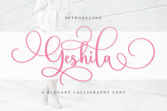 Geshila: An Elegant Calligraphy Script for Standout Designs