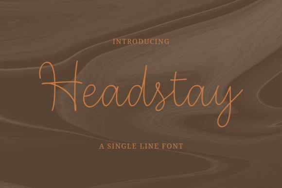 Headstay Script: Elegance for Modern Branding