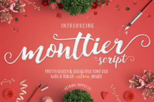 Monttier: A Font Duo for Authentic, Handmade Branding