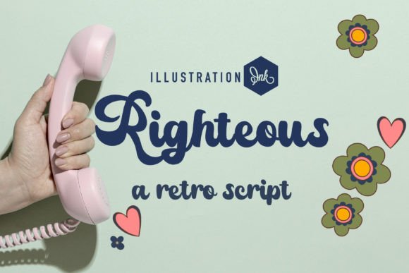 The Retro Script Font That Elevates Modern Design Projects